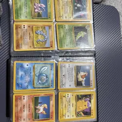 bulk pokemon cards WOTC Binder, Base Set - some Rares! - Image 6