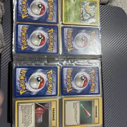 bulk pokemon cards WOTC Binder, Base Set - some Rares! - Image 8