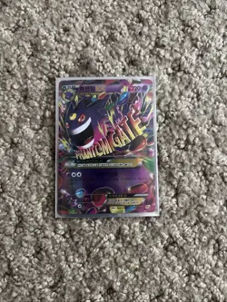 Pokemon 2016 Mega Gengar EX Phantom Gate Korean Holo Rare Card 049/131 - Image 1