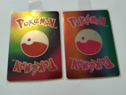 Pokemon Pikachu V Lot of 2 Cards Fan Art Rainbow Holo - Image 9