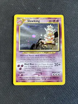 Slowking 14/111 - Pokemon TCG Neo Genesis Unlimited Holo Rare Card WOTC LP - Image 7