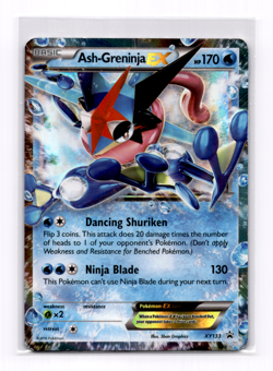 Ash-Greninja EX XY133 Holo Black Star Promo - Pokémon Card - Image 3