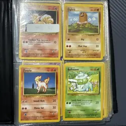 bulk pokemon cards WOTC Binder, Base, Jungle, Fossil Some 1st Edition - Image 1
