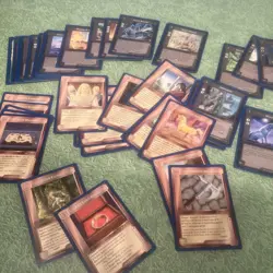 Lot of 50 Unique Middle Earth CCG Cards - MECCG - Random Sets Blue Border - Image 1