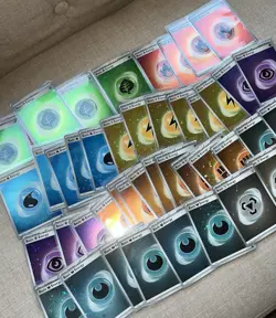 Pokemon 151 Cosmos Holo Huge 43 Card Lot!! Lots of Swirls 💫 Energy NM+ - Image 6