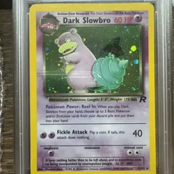 2000 POKEMON ROCKET #12/82 DARK SLOWBRO-HOLO PSA 7 NM-MT RARE - Image 2