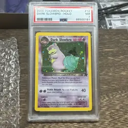 2000 POKEMON ROCKET #12/82 DARK SLOWBRO-HOLO PSA 7 NM-MT RARE - Image 4