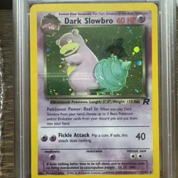 2000 POKEMON ROCKET #12/82 DARK SLOWBRO-HOLO PSA 7 NM-MT RARE - Image 5