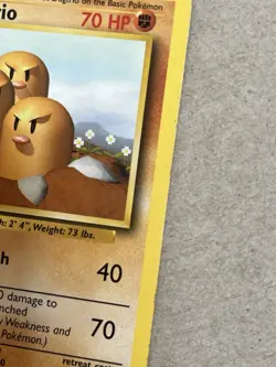 Pokemon TCG Dugtrio Base Set Non-Holo Card 19/102 Light Play - Image 3