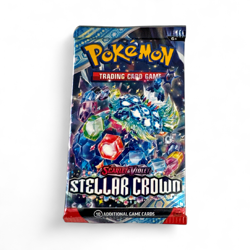 20 COUNT LOT Pokemon TCG Scarlet and Violet Stellar Crown Booster Packs 2024 - Image 5