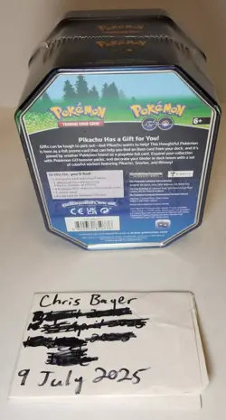 Pokemon TCG Pokemon GO Snorlax Tin, Brand New Sealed - Image 2