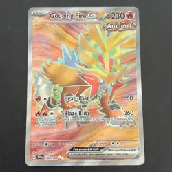 Gouging Fire ex 188/162 Holo Sv05: Temporal Forces Pokémon TCG NM 2024 - Image 1