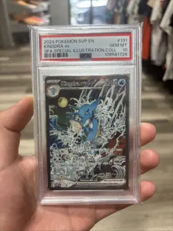 Kingdra EX Pokemon 2024 SVP EN-SV Black Star Promo #131 PSA 10 Gem Mint - Image 3