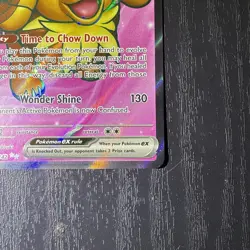 Dachsbun EX #160/142 Stellar Crown Ultra Rare Pokemon TCG - Image 5