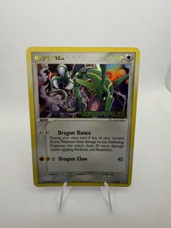 Rayquaza STAMPED Reverse Holo 9/106 2005 EX Emerald LP Pokémon - Image 8