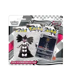 Pokemon Black Bolt & White Flare Tech Sticker Collection Set of 2 - PRESALE 8/1 - Image 3