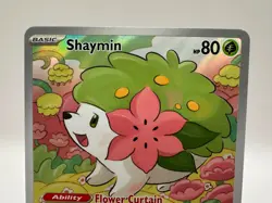 Shaymin 185/182 Illustration Rare Holo 2025 Pokémon TCG Destined Rivals MINT - Image 8
