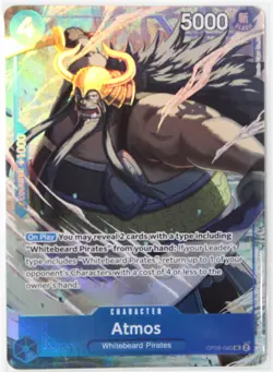Atmos OP08-040 UC Foil NEW Prem. Card Col. Best Selection Vol 3 - Image 1