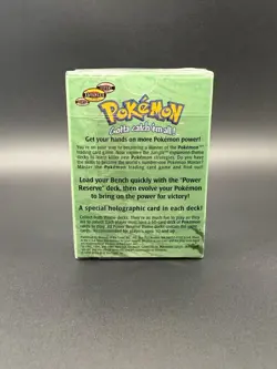Pokemon Power Reserve Theme Deck WOTC TCG 1999 Jungle Card Set Factory Sealed - Image 2